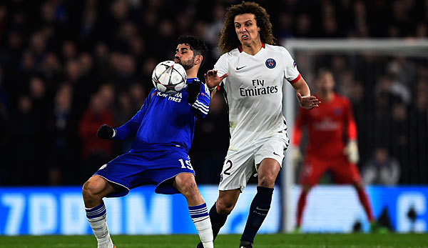 David Luiz wechselte 2014 von den Blues zu PSG