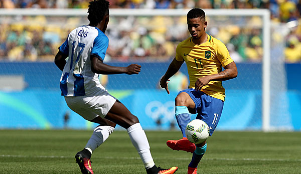 Gabriel Jesus steht mit Brasilien im olympischen Finale