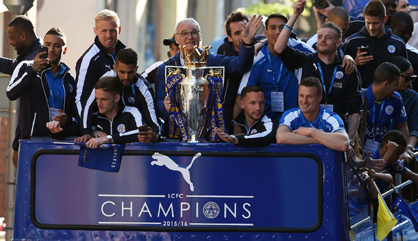 Leicester City wurde 2015/16 sensationell englischer Meister