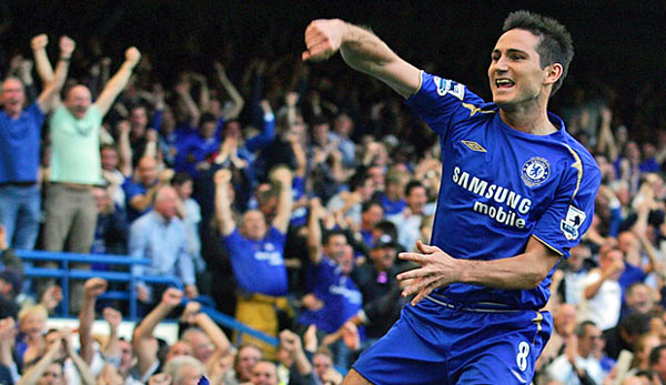 Frank Lampard spielte von 2001 bis 2014 für Chelsea - Sebastian Kneißl von 2000 bis 2005