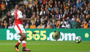Alex Iwobi glänzt bei Arsenal derzeit als Assist-Geber
