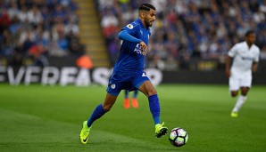 Riyad Mahrez hatte seinen Vertrag bei Leicester verlängert