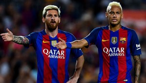 Lionel Messi und Neymar bilden beim FC Barcelona ein kongeniales Duo