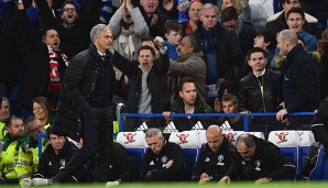 Jose Mourinho war nach der klatsche gegen Chelsea ziemlich angefressen
