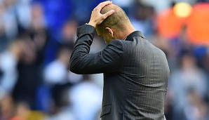 Pep Guardiola muss den ersten Rückschlag mit Manchester City hinnehmen