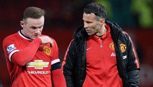 Wayne Rooney und Ryan Giggs trugen gemeinsam das United-Trikot