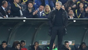 Jose Mourinho ist mit seinen Spielern nicht zufrieden
