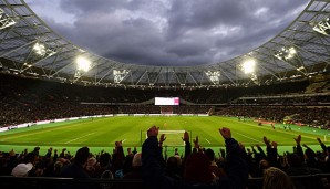 Seit diesem Sommer spielt West Ham United im London Stadium