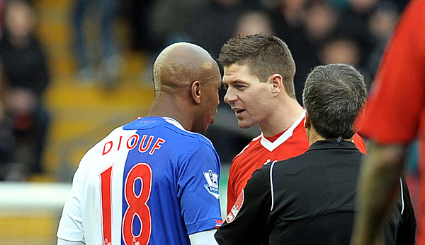 Diouf kritisiert Steven Gerrard heftig