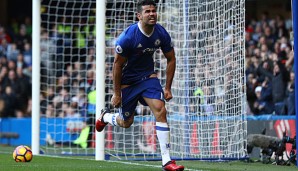 Diego Costa hat bis 2019 Vertrag beim FC Chelsea