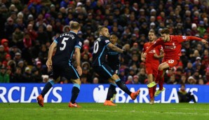 Das letzte Premier-League-Duell gewann Liverpool 3:0 gegen ManCity