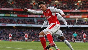 Mesut Özil steht bei Arsenal vor einer ungewissen Zukunft