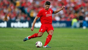 Steven Gerrard wird sich im März erneut den Reds-Dress überziehen