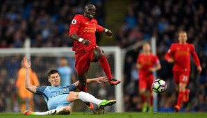 Sadio Mane verletzte sich im Derby gegen Everton schwer am Knie