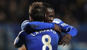 Frank Lampard hat angemerkt, dass Romelu Lukaku eine "tolle Option" für Chelsea wäre