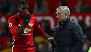 Jose Mourinho sieht Paul Pogba bei Manchester United bereits auf Top-Niveau