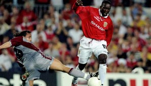 25. Dwight Yorke (zu Manchester United, 1998): 92 Millionen Euro