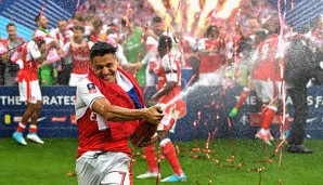 Alexis Sanchez winkt beim FC Arsenal ein Rekordgehalt
