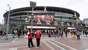 Das Emirates Stadium wurde zum Ort eines Einbruchs