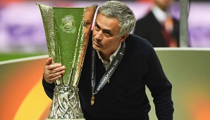 Jose Mourinho gewann in der letzten Saison mit Manchester United die Europa League