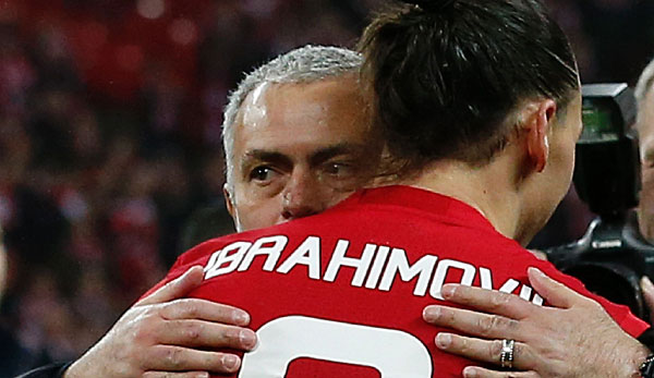 Trainer und Spieler: Jose Mourinho & Zlatan Ibrahimovic