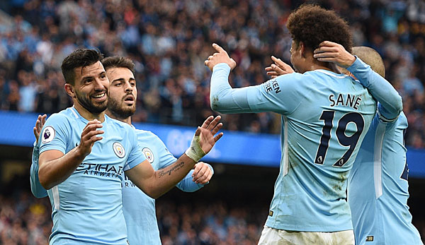Manchester City führt die Premier League nach sechs Spieltagen dank der besseren Tordifferenz an