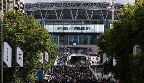 In der Saison 2017/18 spielen die Tottenham Hotspur im Wembley Stadion