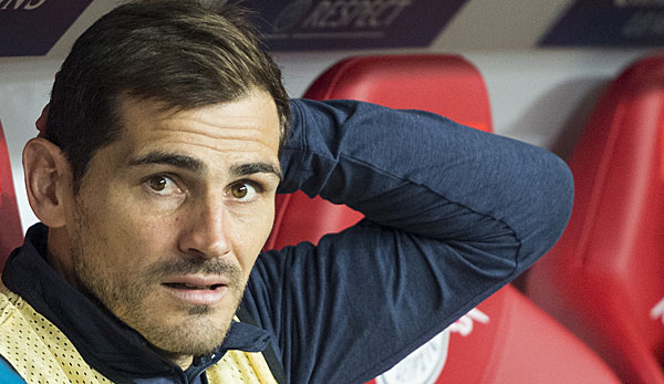 Iker Casillas verlängerte erst vor kurzem seinen Vertrag beim FC Porto bis 2018