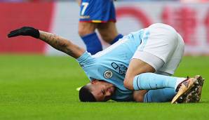 Gabriel Jesus wurde beim 0:0 von Manchester City bei Crytsal Palace verletzt ausgewechselt
