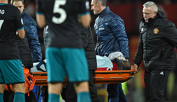 Romelu Lukaku wurde beim Spiel gegen den FC Southampton verletzt ausgewechselt