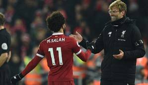 Jürgen Klopp äußerte sich zu seinem Top-Spieler Mohamed Salah.