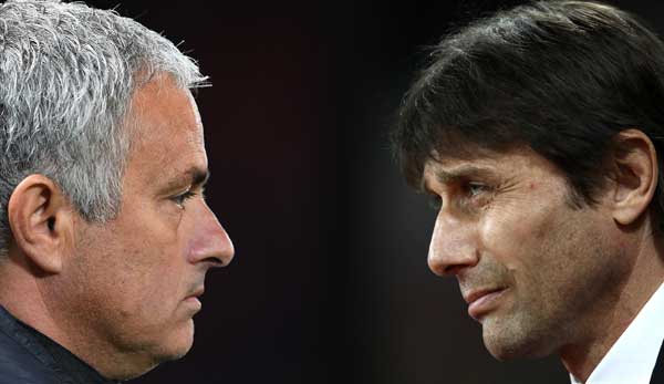 Manchester United gegen den FC Chelsea ist auch ein wenig Jose Mourinho gegen Antonio Conte.