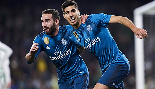 Real Madrid leistete sich bei Real Betis einen offenen Schlagabtausch und gewann letztlich 5:3.