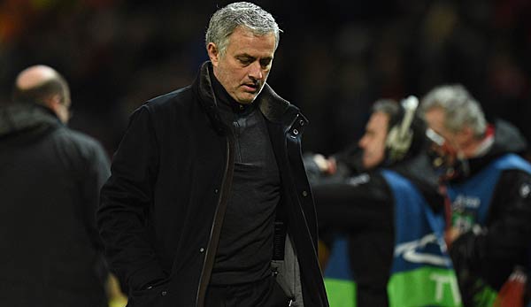 Jose Mourinho will kein großes Ding nach Achtelfinalaus machen.