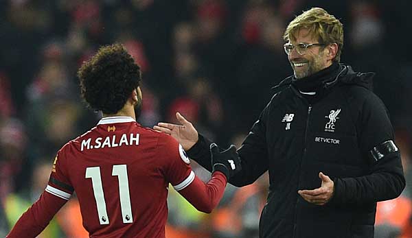 Mohamed Salah spielt unter Jürgen Klopp beim FC Liverpool herausragend.
