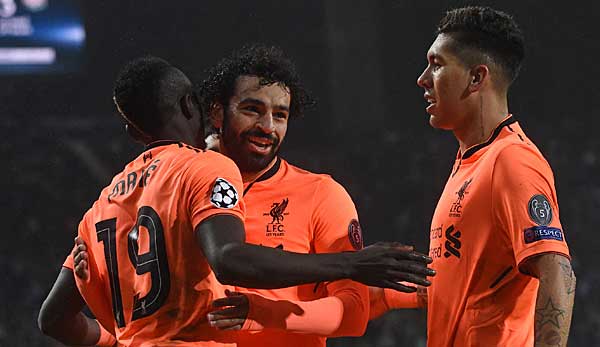 Sadio Mane, Roberto Firmino und Mohamed Salah bilden das Sturmtrio vom FC Liverpool.