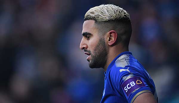 Riyad Mahrez' Wechsel von Leicester zu Manchester City platzte.