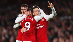 Platz 1: Mesut Özil - 141 Premier-League-Einsätze für FC Arsenal.