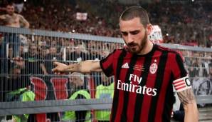Leonardo Bonucci vom AC Milan könnte zu Manchester United wechseln