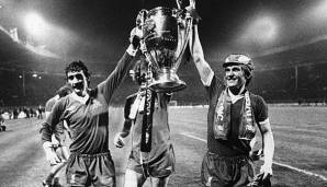 Kenny Dalglish (r.) erzielte den Siegtreffer im Europapokalfinale 1978 gegen den FC Brügge.