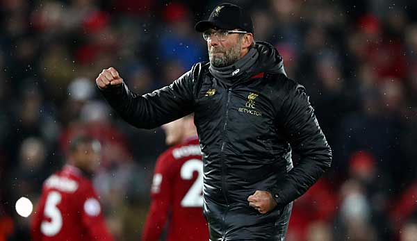 Schwärmte nach dem Sieg über Manchester United von seiner Mannschaft: Liverpool-Trainer Jürgen Klopp.