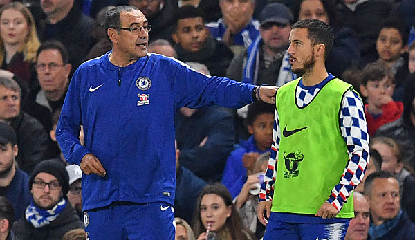 Die Zukunft von Eden Hazard beim FC Chelsea ist nach den jüngsten Äußerungen von Maurizio Sarri weiterhin unklar.