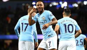 ANGRIFF - RAHEEM STERLING (Manchester City).