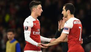 Mesut Özil und Henrikh Mkhitaryan stehen wohl auf der Verkaufsliste beim FC Arsenal.
