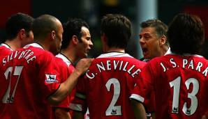 Platz 11: Manchester United in der Saison 2005/06: 83 Punkte (8 Punkte Rückstand auf den FC Chelsea)