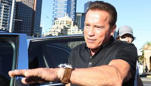 Arnold Schwarzenegger drückt dem FC Liverpool die Daumen.