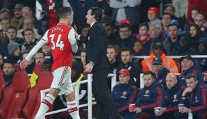 Granit Xhaka ist nach seinem Wutausbruch beim 2:2-Remis gegen Crystal Palace zum Sündenbock beim FC Arsenal.