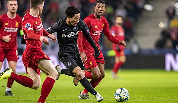 Wechselt Anfang Januar von RB Salzburg zum FC Liverpool: Takumi Minamino.