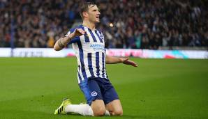 Platz 6: Pascal Groß (Brighton and Hove Albion) - 30,17 km/h Top-Speed