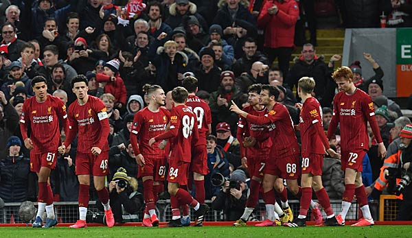Der FC Liverpool steht im Achtelfinale des FA Cups.